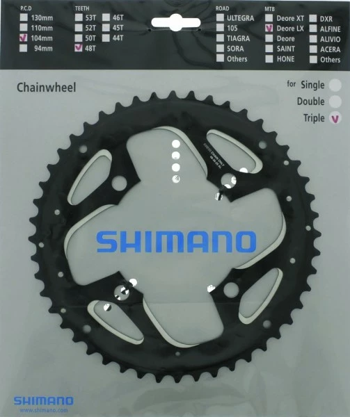 Shimano Deore FCT671 48 Z 3 Shimano Deore FCT671 48 Z