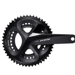 Shimano 105 Kurbelgarnitur FC-R7000 2x11 Schwarz