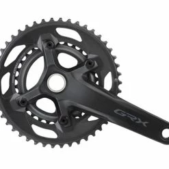 Shimano GRX Kurbelgarnitur FC-RX600 2x10 165 Mm 46-30 Zähne Schwarz