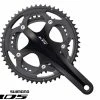 Shimano 105 Kurbelsatz FC-5750 Compact Schwarz 175mm -Matrix-Laden image KU SH 0245 1 600x600