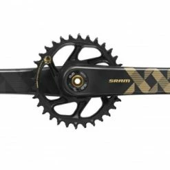 Sram XX1 Eagle DUB Kurbel Boost - 1x12-fach - 34T/175mm - Schwarz/gold