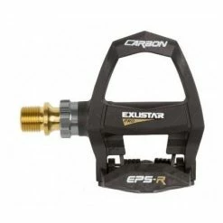 Exustar E-PR200CKTI Race Rennrad Pedale Schwarz