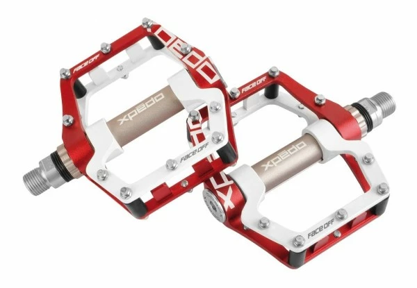 XPEDO Faceoff 18 MTB Pedal White-red 3 XPEDO Faceoff 18 MTB Pedal White-red