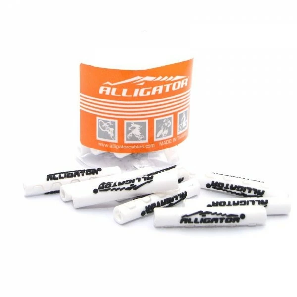 Alligator Silikon Aussenhüllenüberzüge Weiss 20Stk 3 Alligator Silikon Aussenhüllenüberzüge Weiss 20Stk