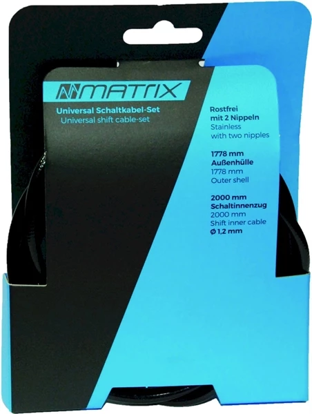 Matrix Schaltkabelset Mit Außenhülle Universal 3 Matrix Schaltkabelset Mit Außenhülle Universal