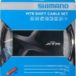 Shimano MTB Schaltzugset XTR OT-SP41 Polymerbeschichtet Schwarz