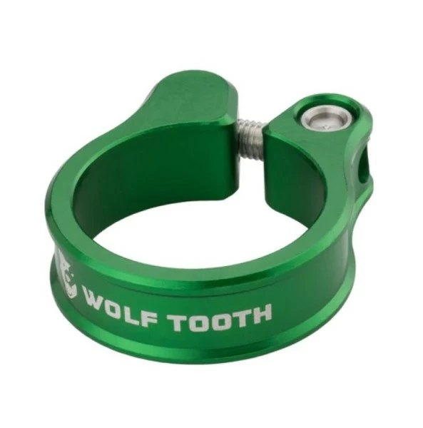 Wolf-tooth Wolf Tooth Seatpost Clamp 31,8mm Green 3 Wolf-tooth Wolf Tooth Seatpost Clamp 31,8mm Green